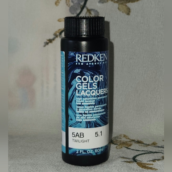Redken Color Gels Lacquers (High Saturation Permanent Lacquer) 5AB Twilight- New - Picture 3 of 3